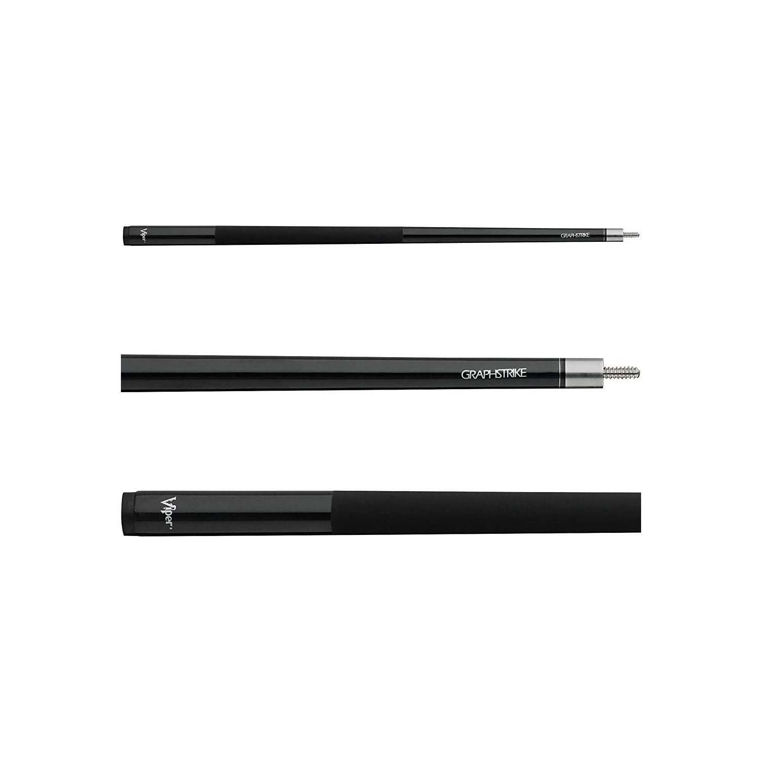 thumbnail image 2 of Viper Graphstrike 58" 2-Piece Fiberglass Graphite Pool Cue - Warp Proof Design 2 of 12