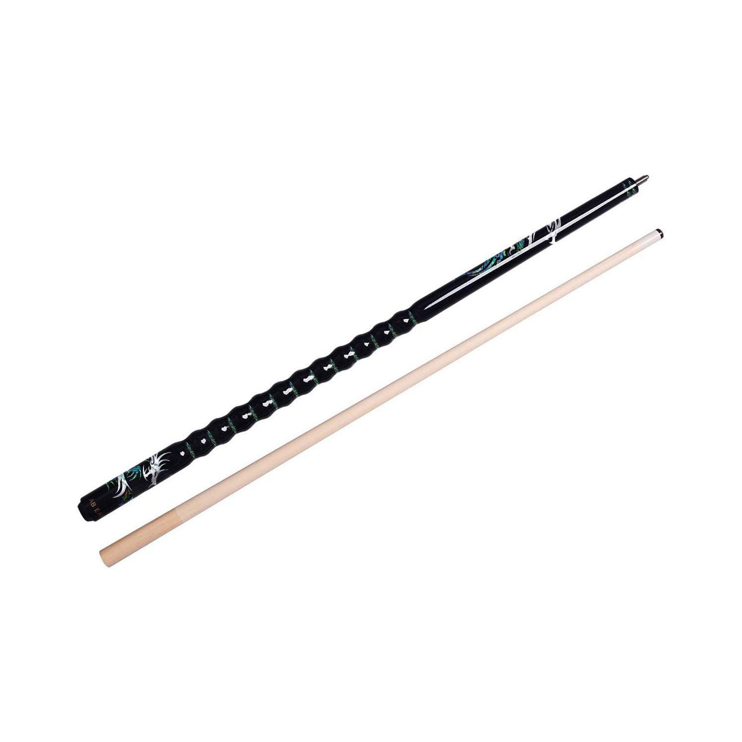 AB Earth 2-Piece 58" Pool Cue Canadian Maple 13mm Tip