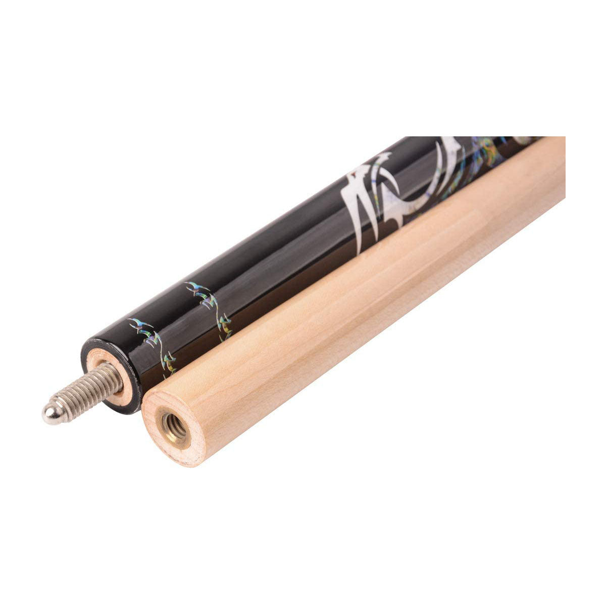 AB Earth 2-Piece 58" Pool Cue Canadian Maple 13mm Tip