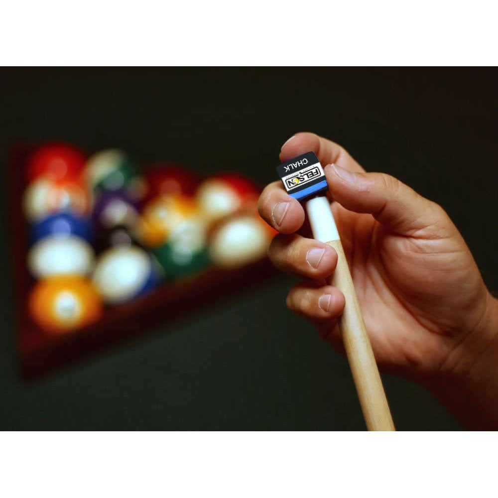 Felson Pool Cue Chalk for Billiards 12-Pack